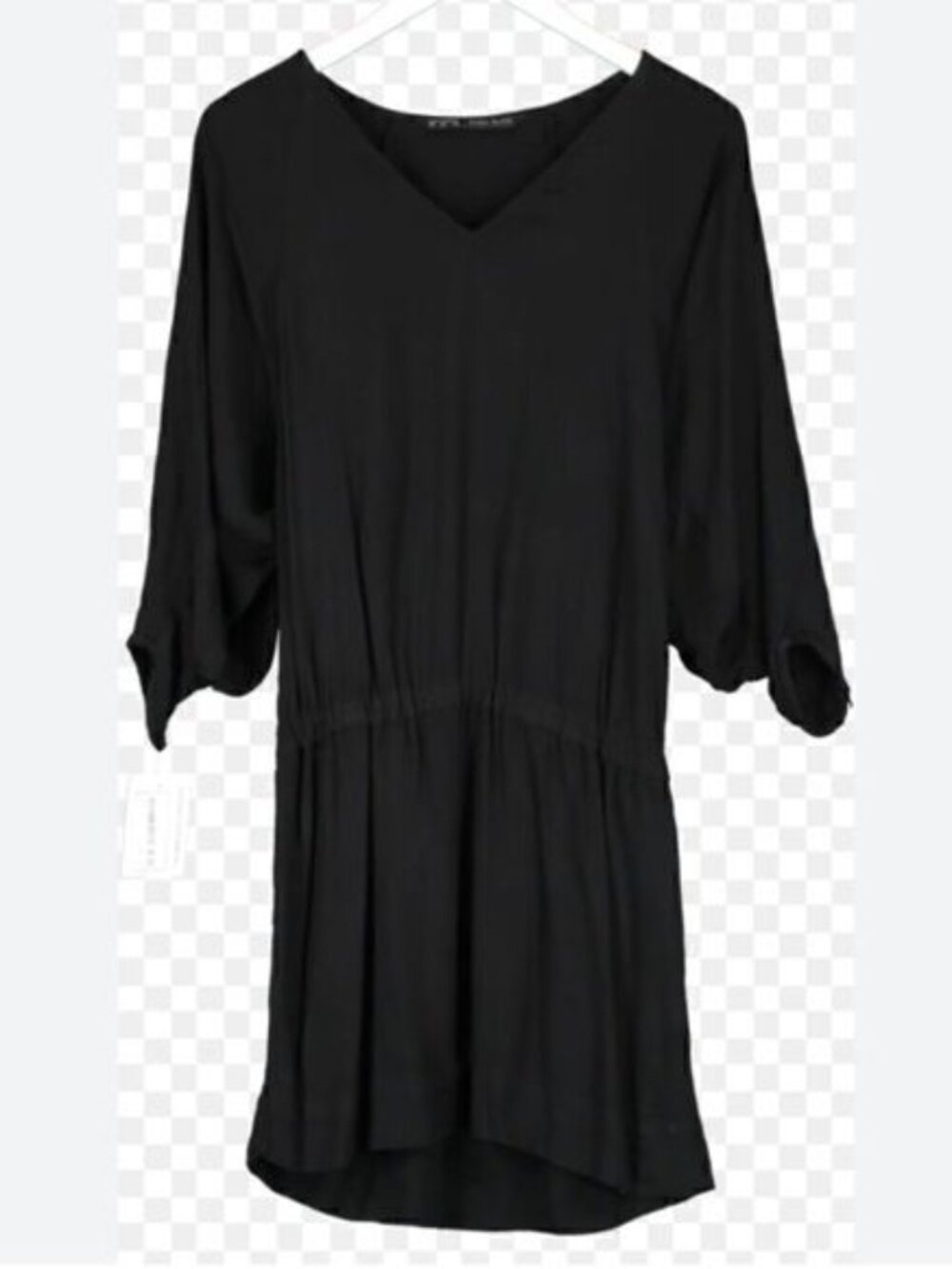 Zara batwing black Dress 